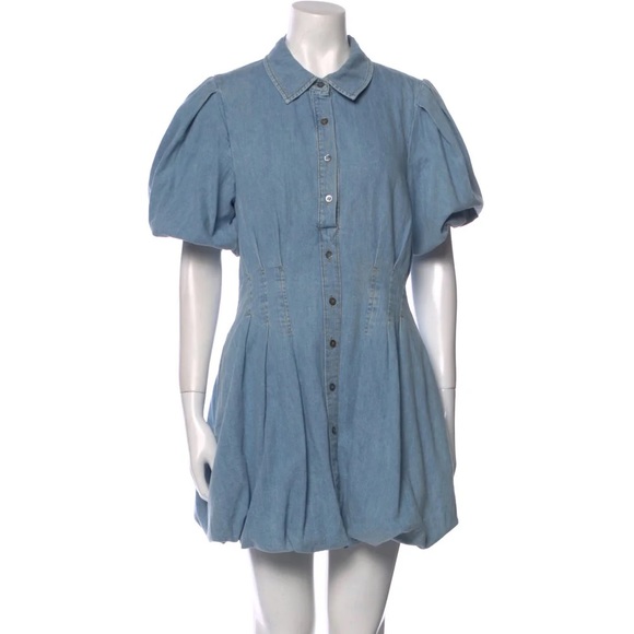 JONATHAN SIMKHAI Denim Mini Dress - Picture 2 of 2